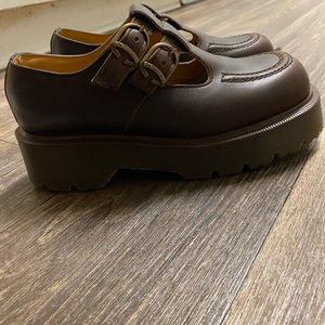 COPY - Vintage Brown Leather Dr. Martens. Size 6 (US)